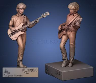 3D model John Deacon (STL)